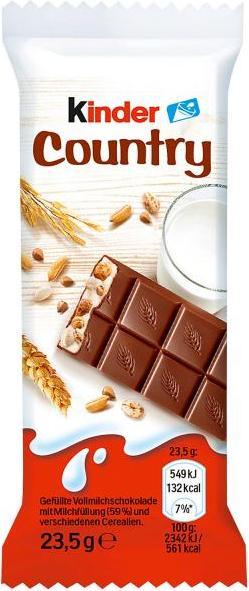 Produktbild Kinder Country (211 g)