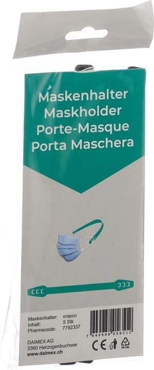 Vrapco Maskenhalter-5 Stück (5 x)