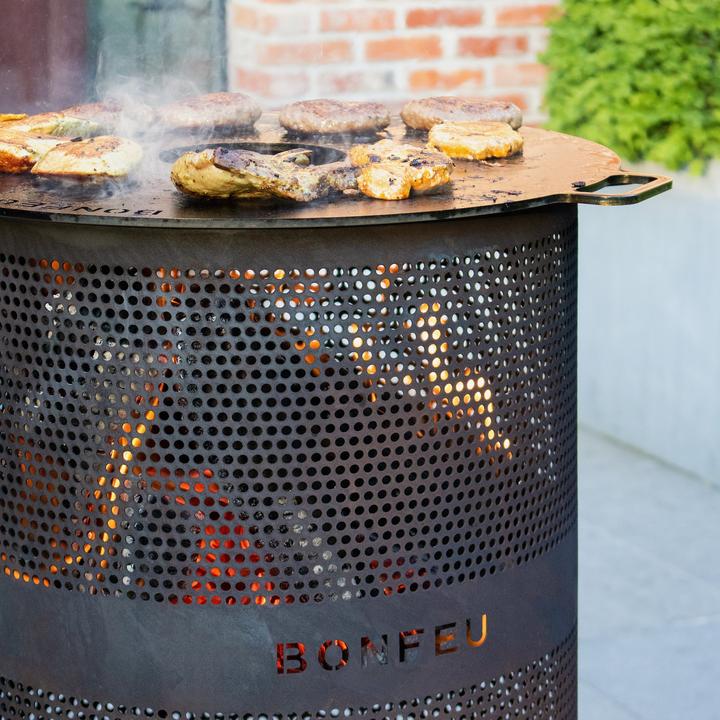 Immagine prodotto Bonfeu BonVes 34 cesto da fuoco nero (34 cm)