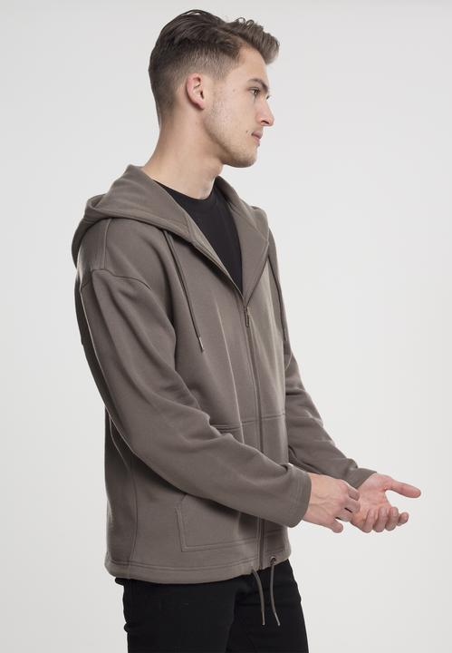 Immagine prodotto Urban Classics Felpa lunga con cappuccio e zip (S)