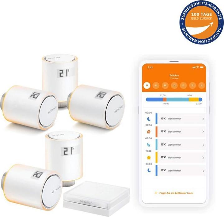 Netatmo Smart Radiator Thermostats + Hub