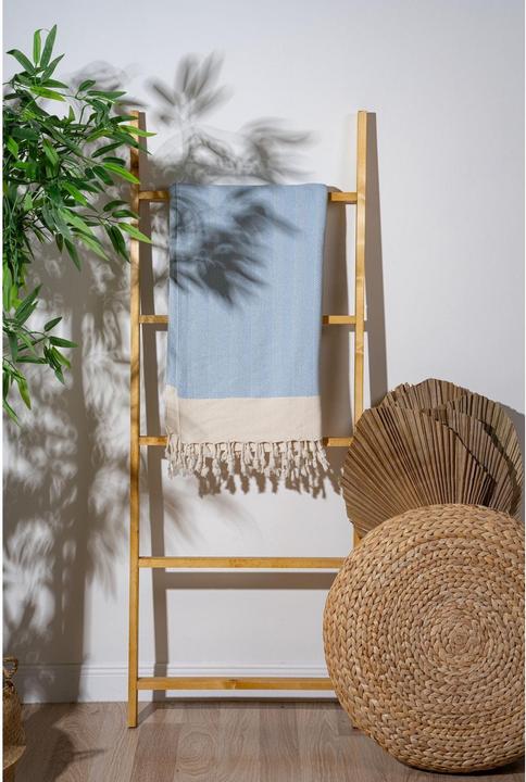 Actual product image Foutastic Strandtuch Baliksirti Light Blue, Schnelltrocknend: Ja (90 x 180 cm)
