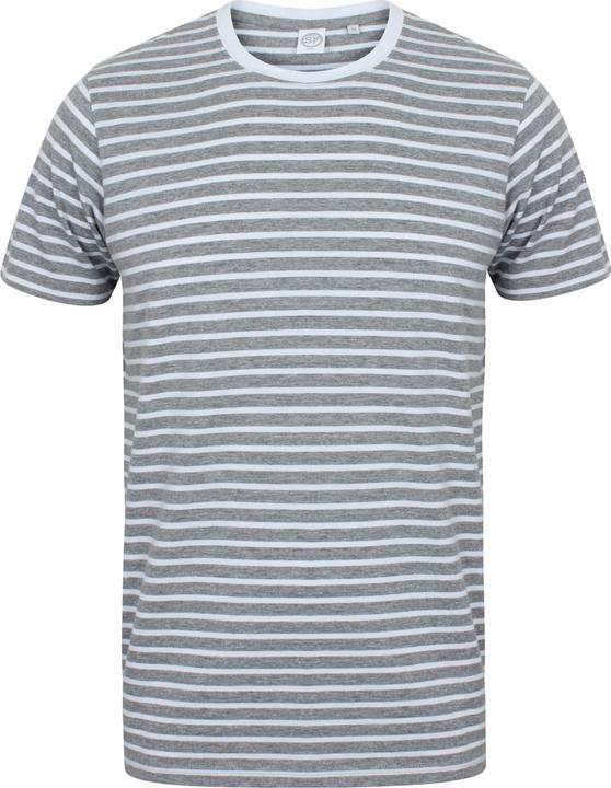 Skinni Fit KurzarmTShirt mit Streifen