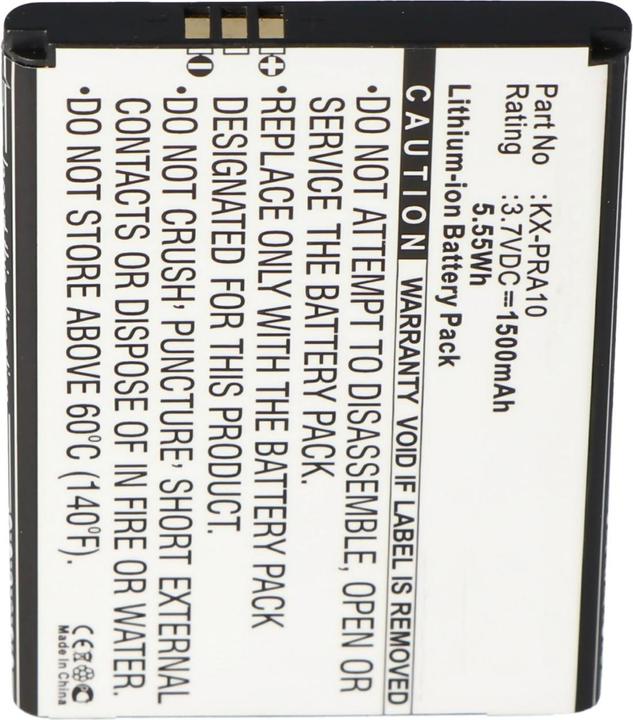 Produktbild Panasonic Akku KX-PRX110 Akku KX-PRX150, KX-PRA10, KX-PRA10EX, KX-PRX110, KX-PRX120, KX-PRX150