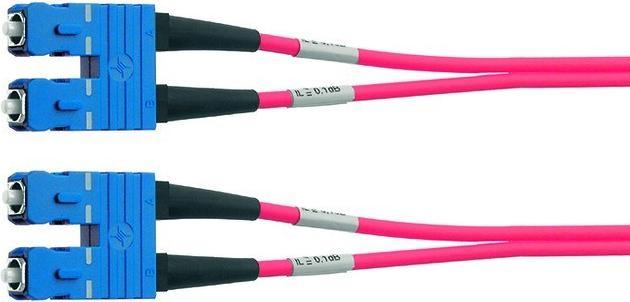 Produktbild Telegärtner LWL-Kabel Duplex SC-Stecker / SC-Stecker 9/125 µ Singlemode OS2 5 m (U/UTP, CAT6, 5 m)