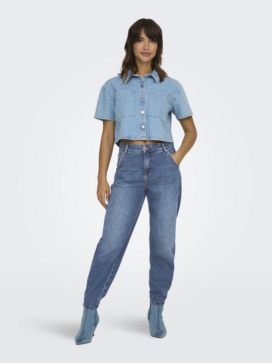 Image du produit Only ONLTROY Taille haute Carotte Jeans Carotte (32)