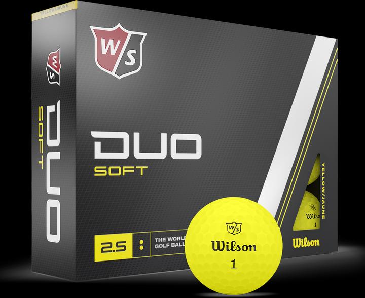 Wilson Duo Soft 12-Ball - Yellow