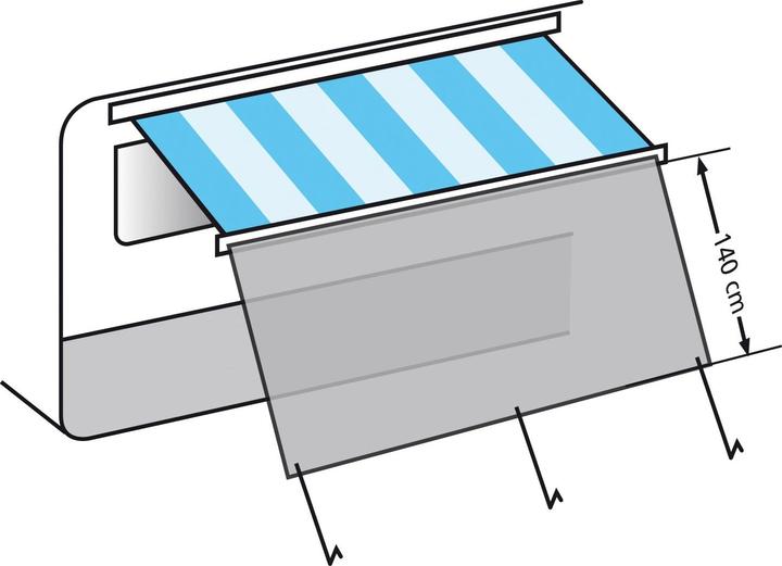 Actual product image Eurotrail Sunblock (Roof tent, 5 kg)