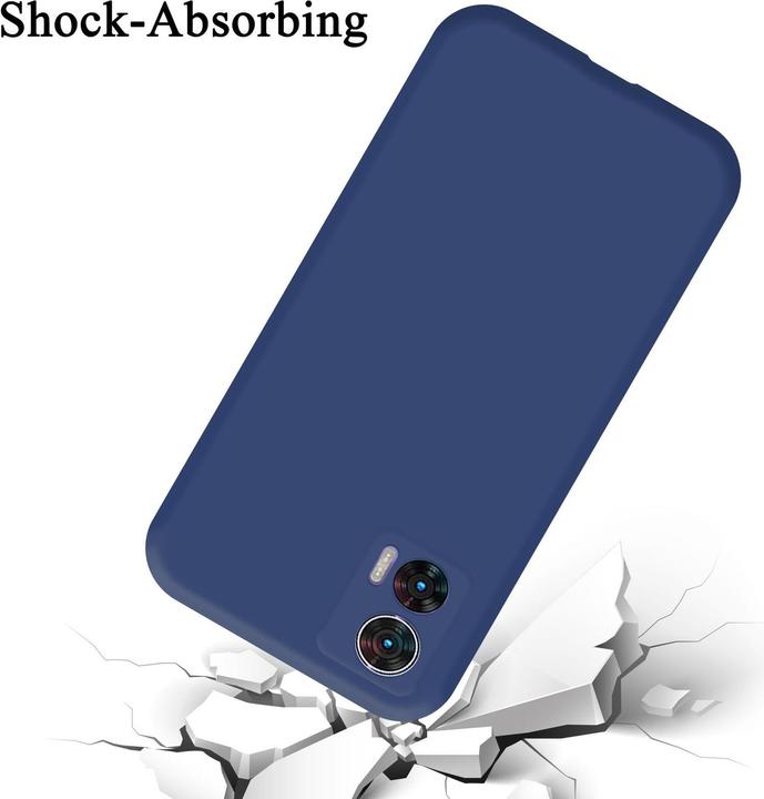 Actual product image Cadorabo Bumper TPU Liquid Silicone Case (Motorola Edge 30 Neo)