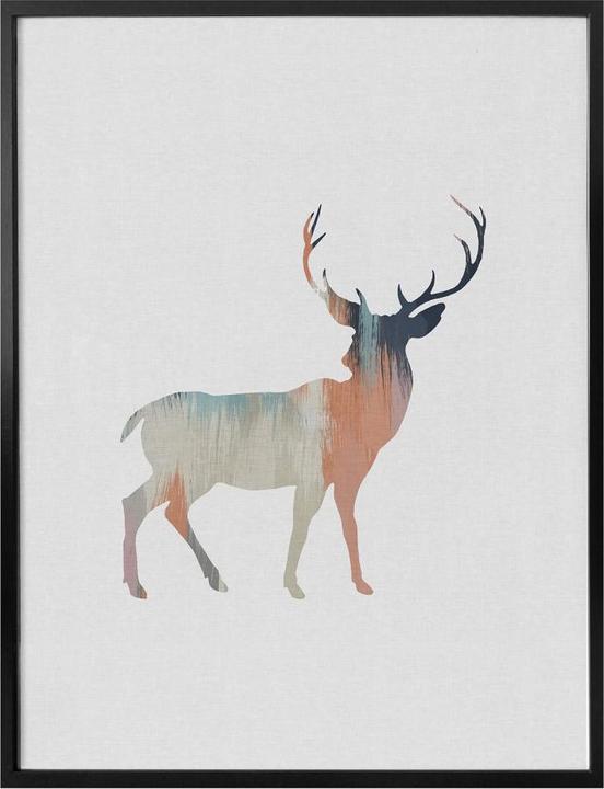 Produktbild Trenddeko Orara Studio - Pastel Deer (40 x 50 cm)