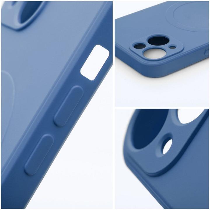 Image du produit OEM Back panel cover SILICONE MAG COVER case compatible with MagSafe for SAMSUNG A36 blue