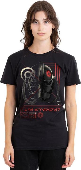 Actual product image Star Wars Unisex Adult Helmet T-Shirt (XL)