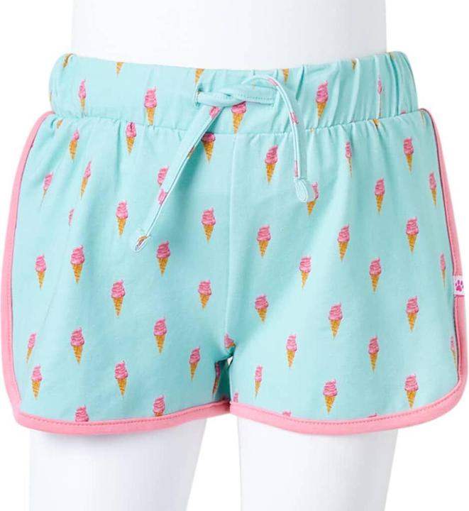 Image du produit VidaXL Short enfant avec cordon de serrage Vert menthe clair 128,Matériel (128)