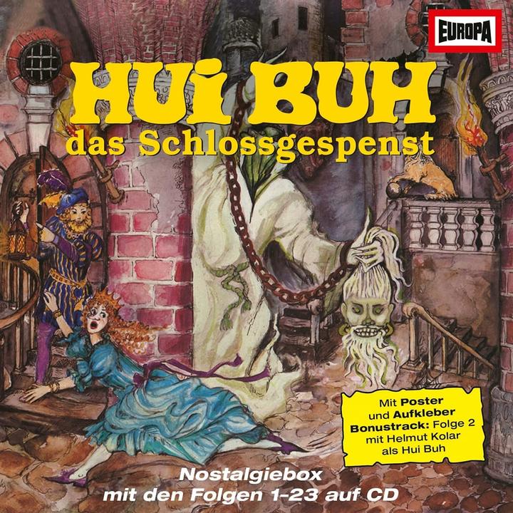 Actual product image Hui Buh das Schlossgespenst - Nostalgiebox (F1-23)