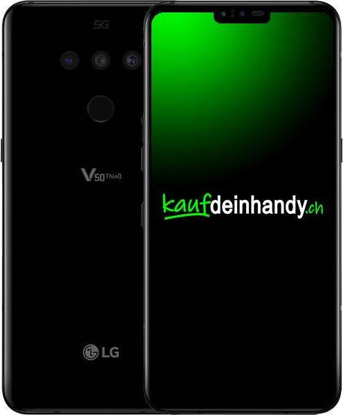 Produktbild Kaufdeinhandy.ch LG V50 ThinQ (128 GB, Schwarz, A / Wie neu)