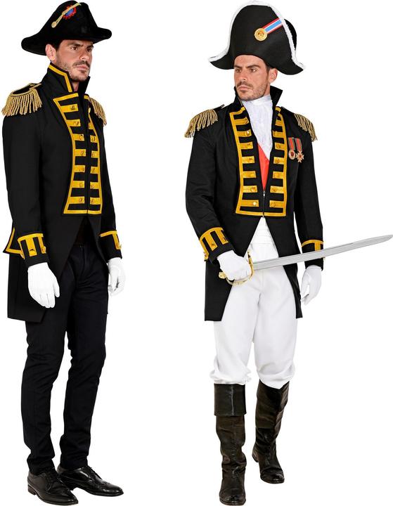 Actual product image Widmann Schwarze Gardeuniform / Paradefrack für Herren (L)