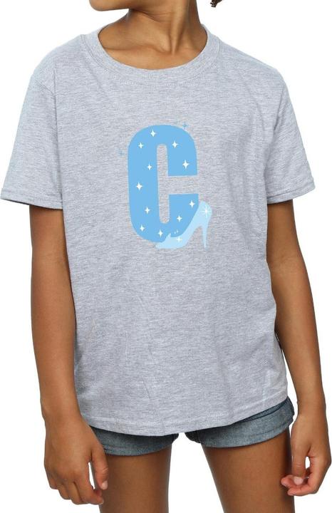 Image du produit Disney - T-shirt ALPHABET C IS FOR CINDERELLA - Fille (140, 146)