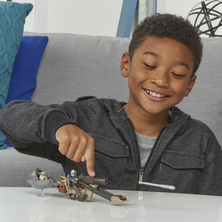 Produktbild Hasbro Star Wars Mission Fleet- Der Mandalorianer Kind Duell um das Kopfgeld