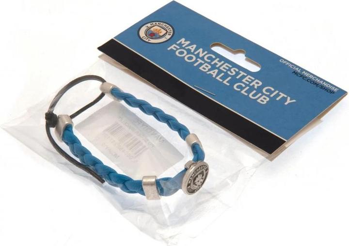 Produktbild Manchester City FC Zum Hineinschlüpfen Armband PU (16 cm, 100% synthetisches Material)