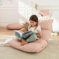 Immagine prodotto Howa Poltrona per bambini 2 in 1 + lettino per bambini - schienale regolabile in 6 posizioni "fiori (Poltrona per bambini)