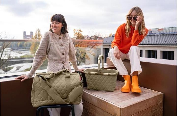 Produktbild reisenthel Schultertasche Allrounder L Rhombus Olive