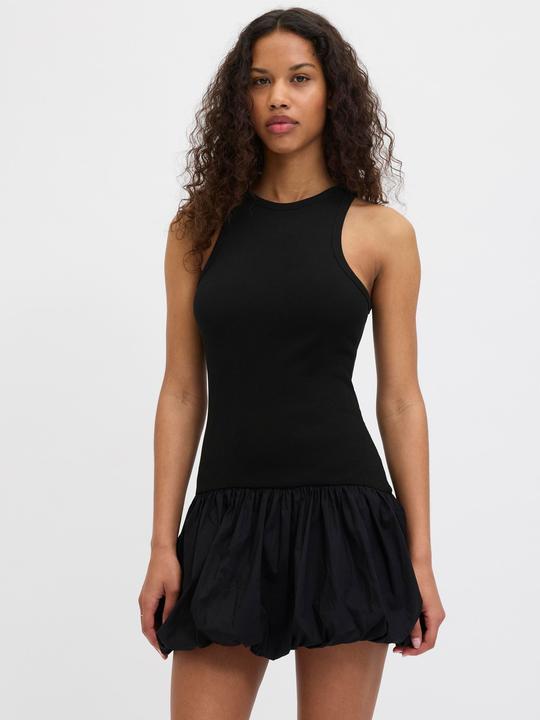 Actual product image JJXX Jxforest Str Sl Balloon Dress Jrs Ln (L)