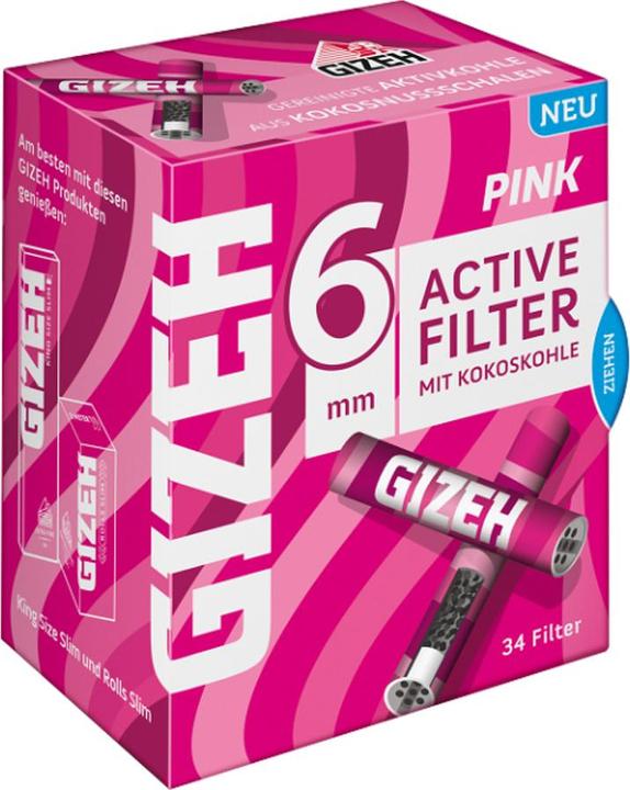 Produktbild Pink Active Filter 6mm 34pcs