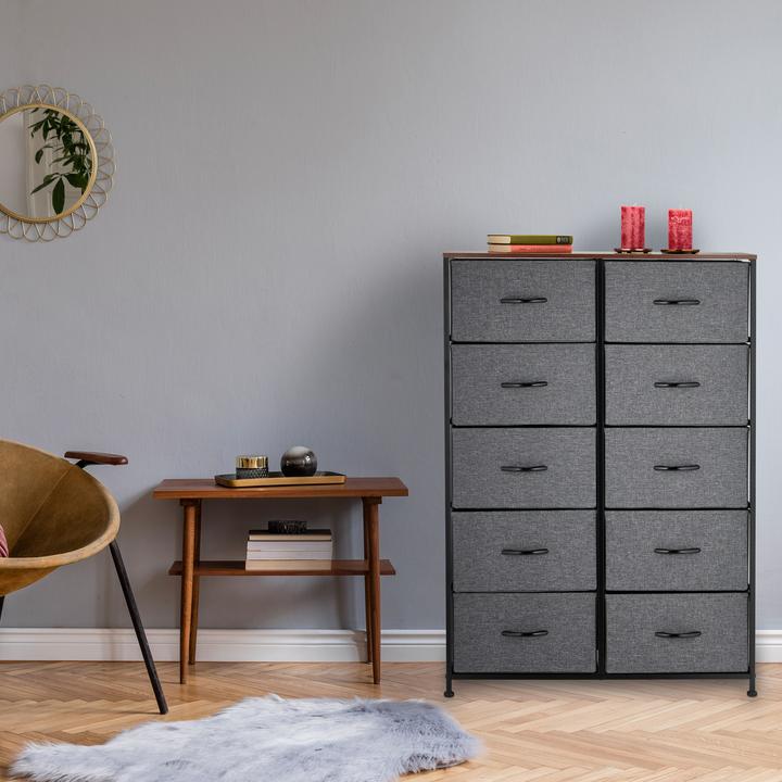 Actual product image Relaxdays Chest of drawers (85.5 x 30 x 120 cm)