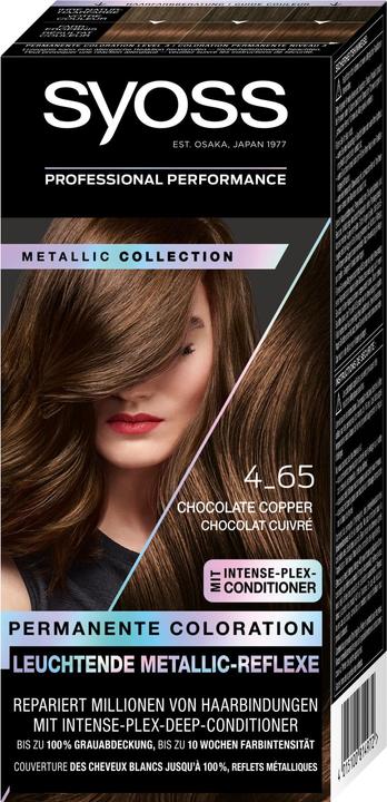Produktbild Syoss Color Metallic Reflexe 4 65 Chocolate Copper (4 65 Chocolate Copper)