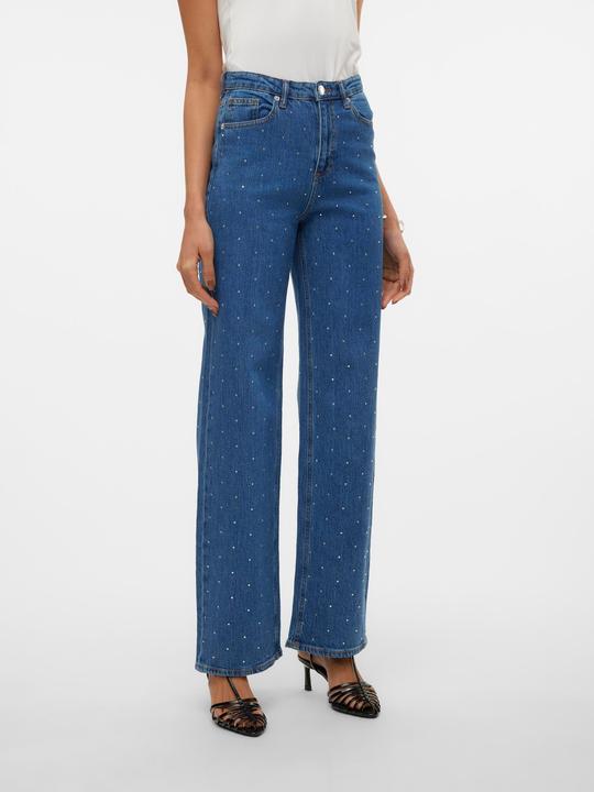 Actual product image Vero Moda VMTESSA Hohe Taille Weit geschnitten Jeans Weit geschnitten (W29/L34)