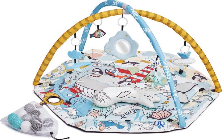 KinderKraft Mata interaktywna 2w1 SMARTPLAY SEA