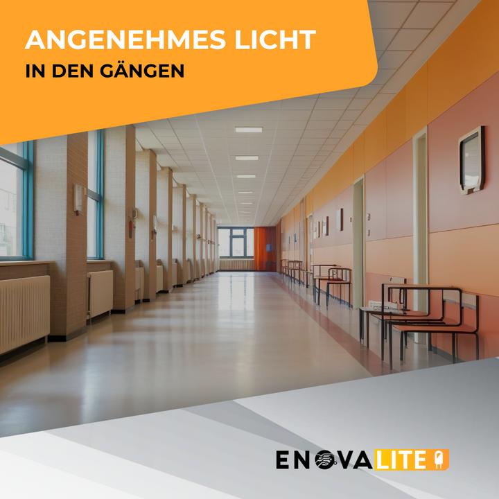 Image du produit Enova ELED 600400 - Panneau LED en saillie, UGR<19, 60x60 cm, 30 W, 3300 lm, 4000 K (3300 lm)