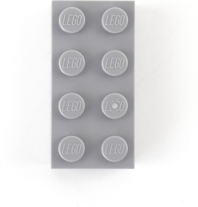 Actual product image LEGO 50x Basic Bricks 2x4 - Classic 3001 - Light Grey (3001, LEGO Accessories)