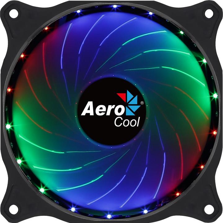 Produktbild AeroCool Cosmo 12 Computergehäuse Ventilator 12 cm Schwarz (120 mm, 1 x)