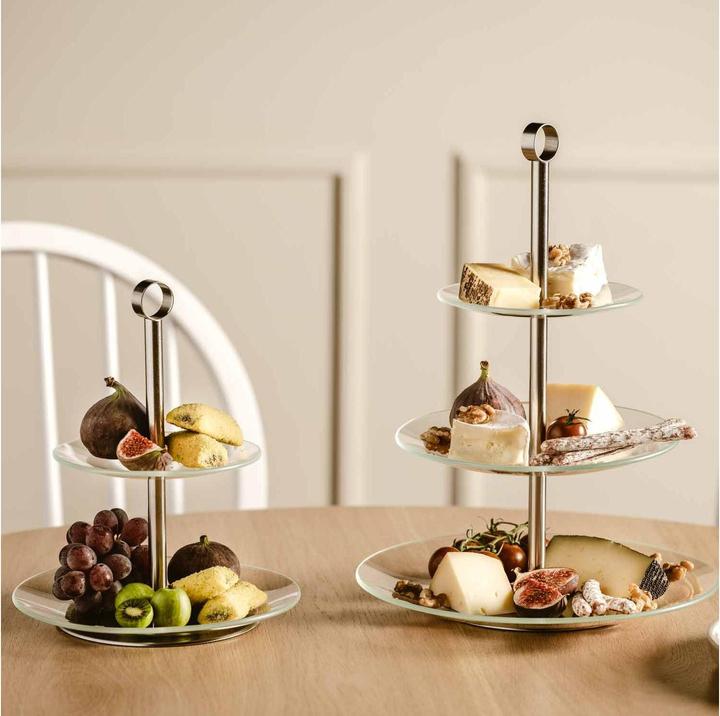 Produktbild Leonardo Etagere Cena 2-teilig, Silber
