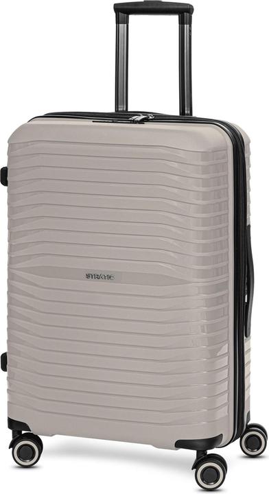 Immagine prodotto Stratic Set di valigie Shine a 4 ruote 3 pezzi con piega elastica (193 l, XL (da 115l))
