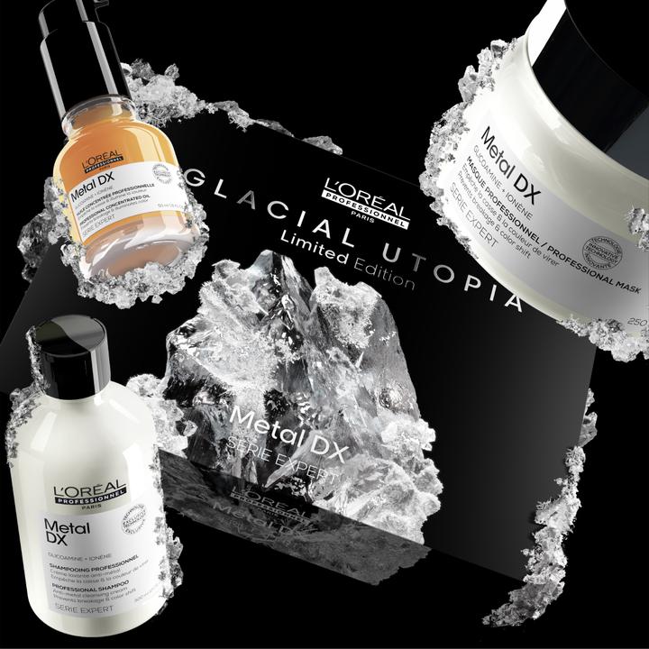 Actual product image L'Oréal Professionnel Metal DX Trio Coffret - 600ml (Hair care set)