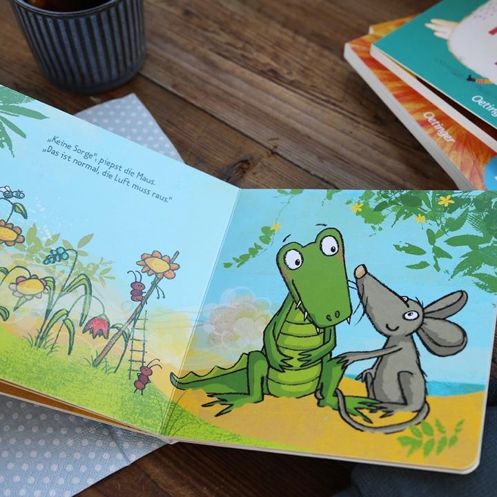 Actual product image Das Krokodil pupst viel zu viel (German, Susanne weber, 2024)