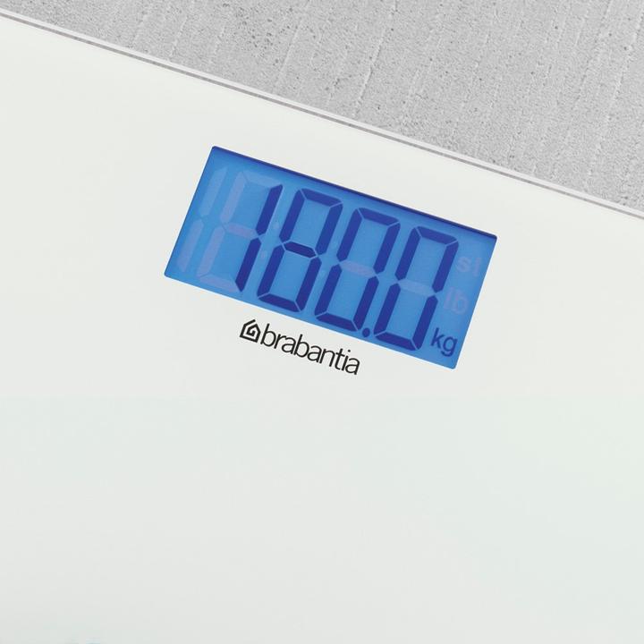 Produktbild Brabantia 8710755483127 Personenwaage Rechteck Elektronische Personenwaage (180 kg)