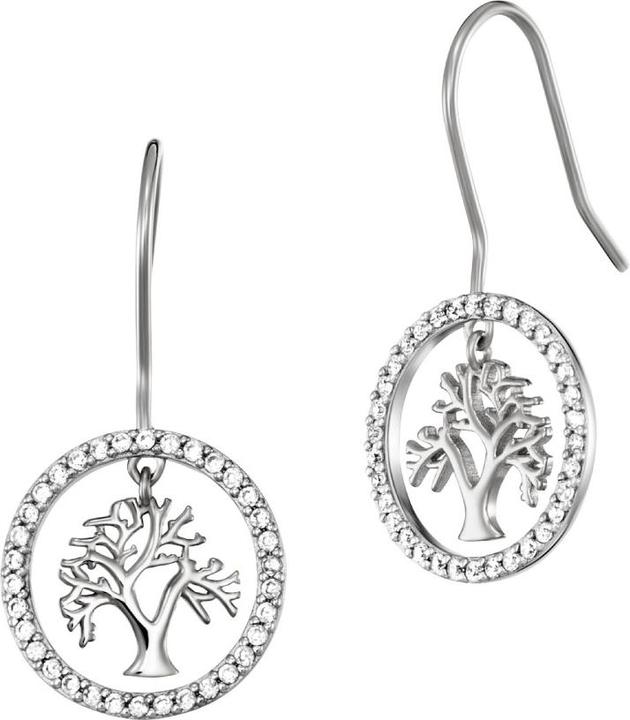 Engelsrufer Silver dangling earrings Tree of Life with zircons ERE-LILTREE-ZIH (925er Silber)