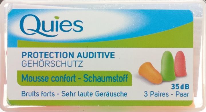 Immagine prodotto Quies Lärmschutz aus Schaumstoff (6 x)