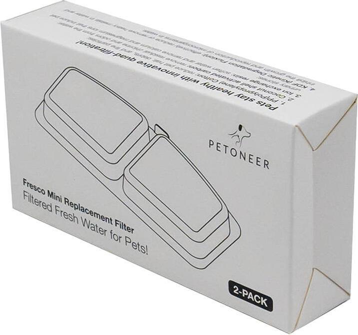 Produktbild Petoneer Replacement Filters for Fresco Mini Pet Fountain and Fresco Mini Plus Smart Pet Fountain