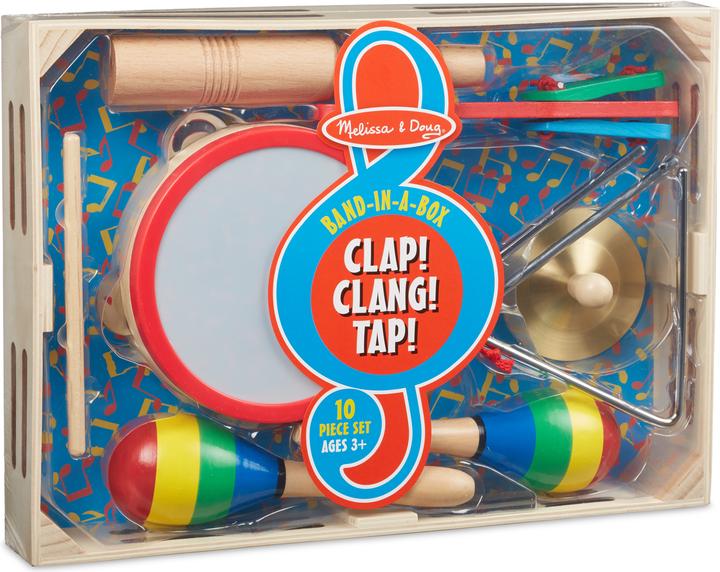 Immagine prodotto Melissa & Doug Band-in-a-Box- Clap! Clang! Tocca!
