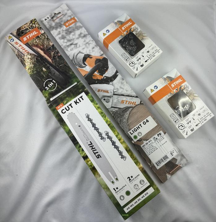 Immagine prodotto Stihl KIT DI TAGLIO5 MS182,MS211,MS212,MS231,MS251 30050009903, 30050004813 + 36360000055 (Motosega, Spada a catena)