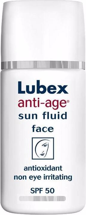Produktbild Lubex anti-age Sun Fluif FACE UVA + B LSF 50+ (Sonnencreme Gesicht, SPF 50, 30 ml, 50 g)