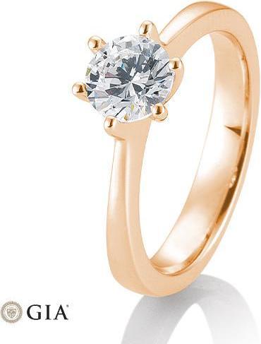 Image du produit Breuning 6 griffes 0,40-0,60 ct. (52, Or 585/14 K)