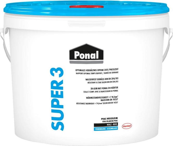 Ponal Colla per legno impermeabile 10 kg (10000 g)