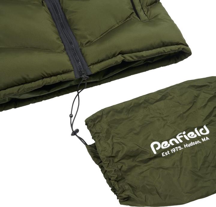 Immagine prodotto Penfield gilet con cappuccio trapuntato con angolo hudon cript quilt riptop (S)