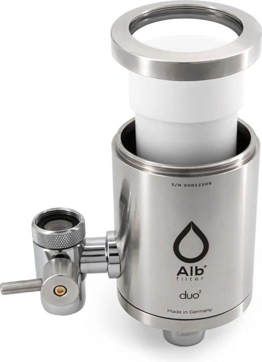 Actual product image Alb filter Visio Inspektionsdeckel für DUO Gehäuse Edelstahl Natur