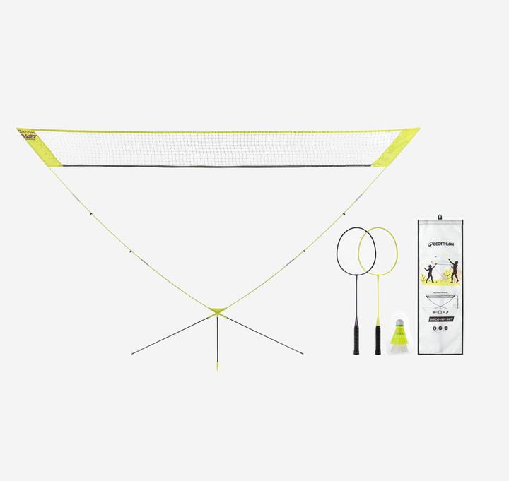 Image du produit Perfly Set Filet de Badminton Portable Discover Set 3M V2 - Jaune